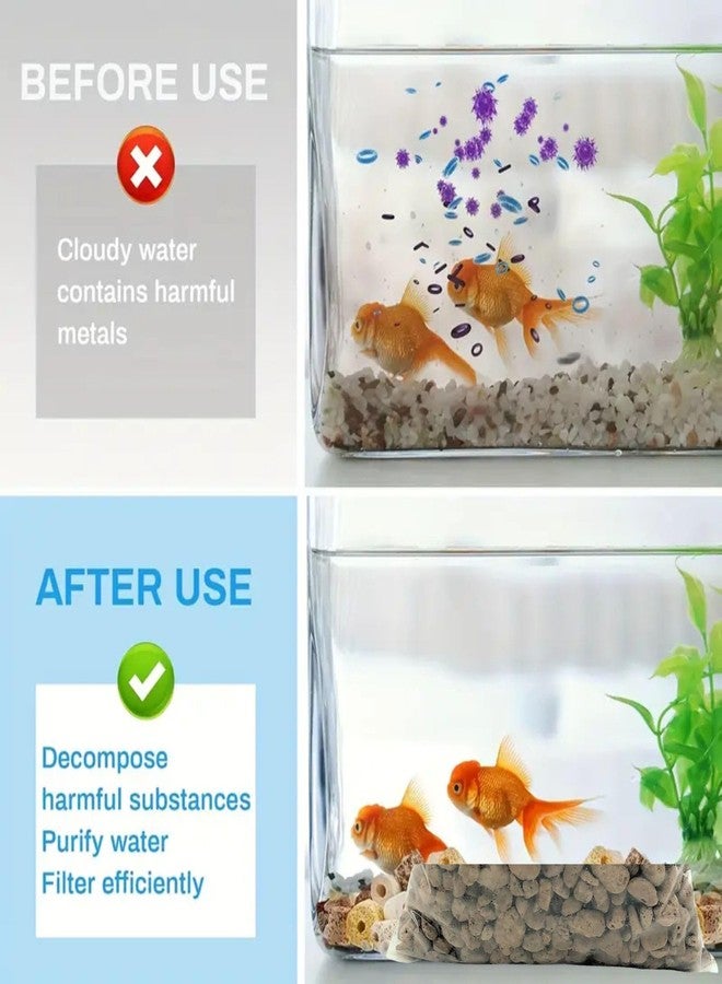 حجر بوميكس لوسائط ترشيح أحواض السمك، 250 غرام (500 مل)، عبوة سائبة 3-6 مم، مناسب للفلاتر المعلقة، والفلاتر الداخلية، والفلاتر العلوية. - Image 3